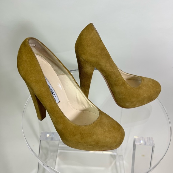 Brian Atwood suede platform heels - Picture 9 of 11